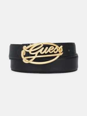 Guess pasek damski kolor czarny BW9259 P5335