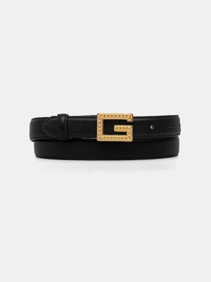 Guess pasek damski kolor czarny BW9275 P5425