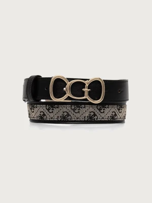 Guess pasek damski SAMANTHA czarny