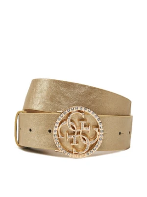 Guess Pasek Damski W5GZ13 L0WF0 Złoty