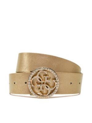 Guess Pasek Damski W5GZ13 L0WF0 Złoty