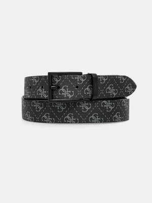 Zdjęcie produktu Guess pasek dwustronny BUCAREST męski kolor czarny BMBCLO P5135