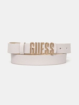 Guess pasek MERDIAN damski kolor beżowy BW9114 P4225