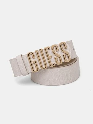 Guess pasek MERIDIAN damski kolor beżowy BW9113 P4235