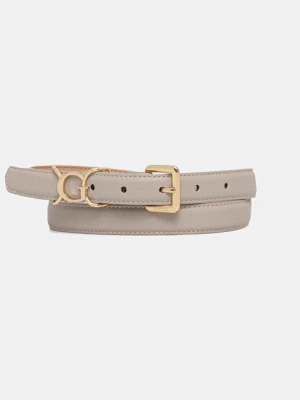 Guess pasek NADIRA damski kolor beżowy BW9300 P5420