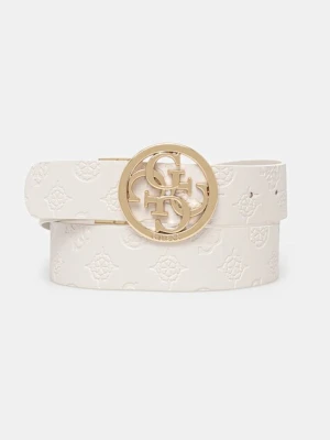 Guess pasek PHOEBE damski kolor biały BW9253 P5335