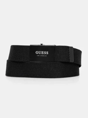 Guess pasek SPLIT męski kolor czarny BMSPAM P5135