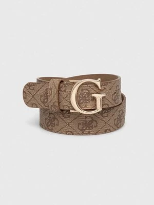 Guess pasek VIKKY damski kolor beżowy BW7862 P3430