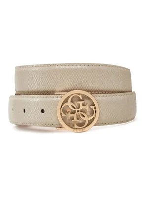 Guess Pasek w kolorze beżowym rozmiar: 90