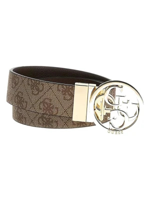 Guess Pasek w kolorze brązowo-beżowym rozmiar: 95