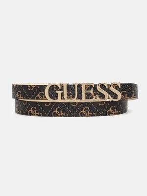 Guess pasek ZAMIRA damski kolor czarny BW9204 P5120