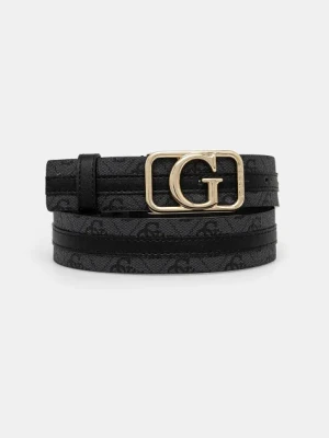 Guess pasek ZAMIRA damski kolor czarny BW9229 P5235