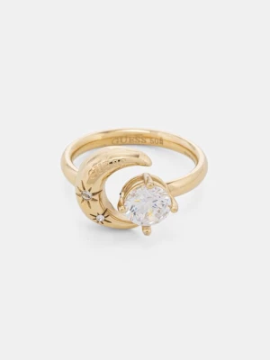 Guess pierścionek damski ze stali nierdzewnej AURORA