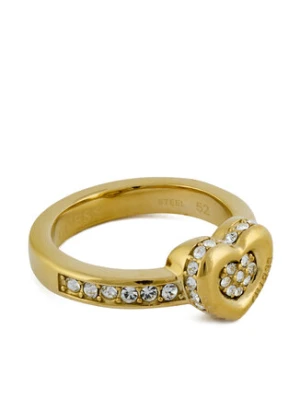 Guess Pierścionek JUBR05 464JW Złoty