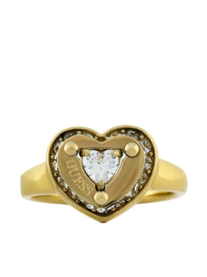 Guess Pierścionek JUBR05 552JW Złoty