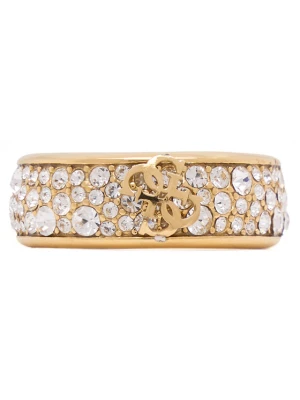 Guess Pierścionek JUBR06 403JW Złoty