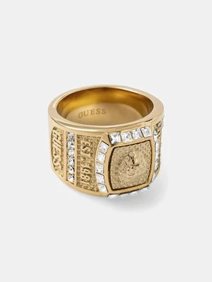 Guess pierścionek LION KING męski JUMR05 007JW