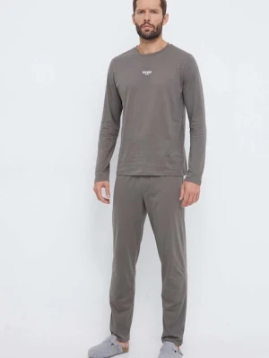 Guess piżama bawełniana DERRICK