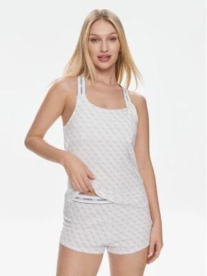 Guess Piżama Carrie O3RX04 KBOE1 Biały Regular Fit