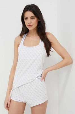 Guess piżama CARRIE damska kolor biały O3RX04 KBOE1