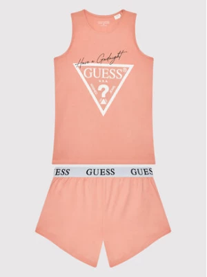 Guess Piżama J1BG00 J1311 Różowy Regular Fit