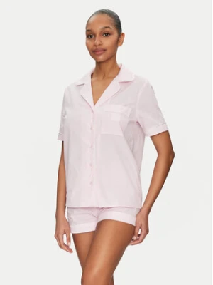 Guess Piżama O5GX10 WH1K1 Różowy Regular Fit