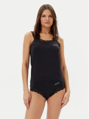 Guess Piżama O5RG04 KBBU1 Czarny Regular Fit