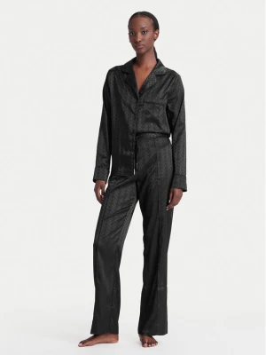 Guess Piżama O6BX03 W3501 Czarny Regular Fit