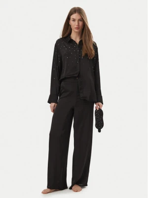 Guess Piżama O6BX05 W3508 Czarny Regular Fit