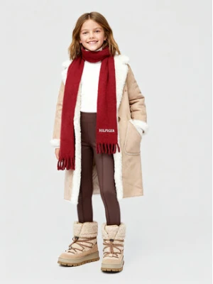 Guess Płaszcz zimowy J4BL07 WGJH0 Beżowy Regular Fit