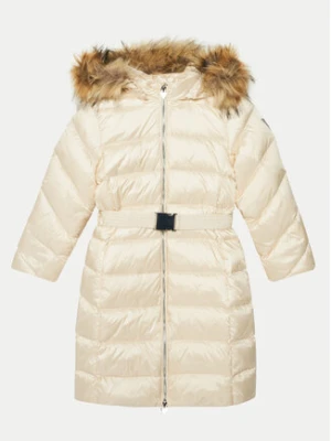 Guess Płaszcz zimowy J4BL18 WGL50 Écru Regular Fit