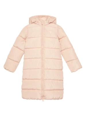 Guess Płaszcz zimowy J5BL15 WB240 Różowy Regular Fit