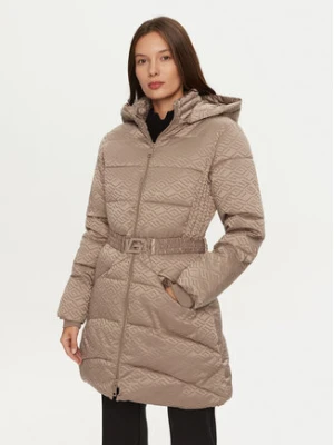 Guess Płaszcz zimowy Seline W4BL58 WGL72 Brązowy Regular Fit