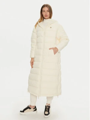 Guess Płaszcz zimowy V4BL04 WFYE2 Beżowy Regular Fit