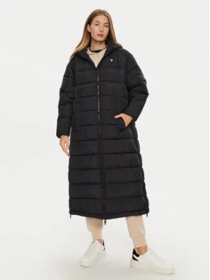 Guess Płaszcz zimowy V4BL04 WFYE2 Czarny Regular Fit