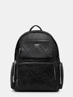 Guess plecak BOSTON męski kolor czarny duży HMBOMG P5442