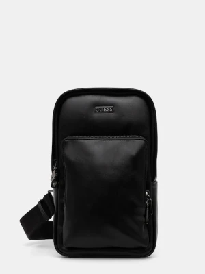 Guess plecak BOSTON męski kolor czarny mały gładki HMBOCA P5326