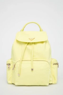 Guess plecak ECO GEMMA damski kolor żółty mały gładki HWEYG8 39532