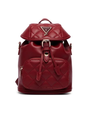 Guess Plecak J6BZ03 W3961 Czerwony ciemny
