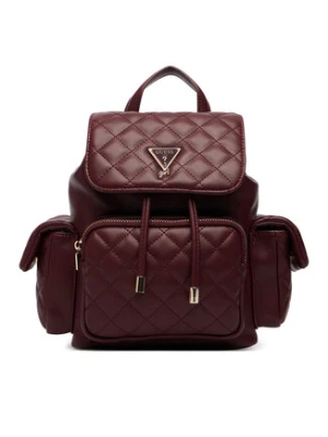 Guess Plecak J6YZ05 W2510 Bordowy