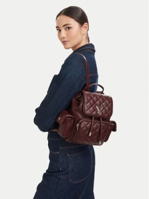 Guess Plecak J6YZ05 W2510 Bordowy
