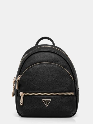 Guess plecak MANHATTAN damski kolor czarny mały gładki HWBG71 18320