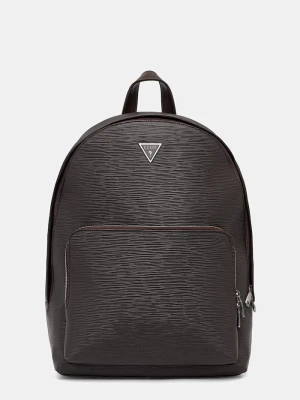 Guess plecak miejski męski MILANO brązowy