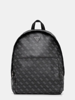 Guess plecak MILANO męski kolor czarny duży wzorzysty HMMILO P5219