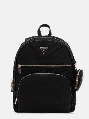 Guess plecak POWER PLAY damski kolor czarny duży gładki HWYG71 24350