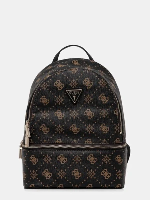 Guess plecak SILIA damski kolor brązowy mały wzorzysty TWGP98 90032