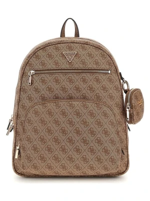 Guess Plecak w kolorze jasnobrązowym - 30 x 36 x 11 cm rozmiar: onesize