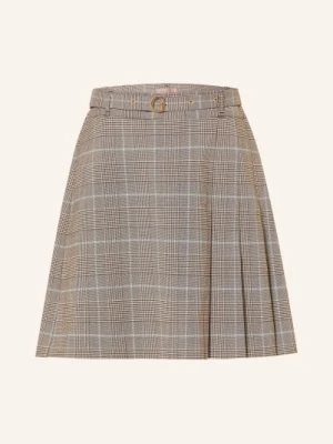 Guess Plisowana Spódnica Geraldine schwarz