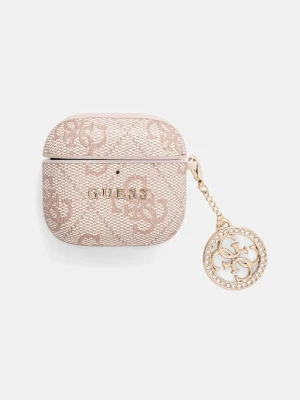 Guess pokrowiec na airpods 4 kolor różowy GUA4P4E4CDP