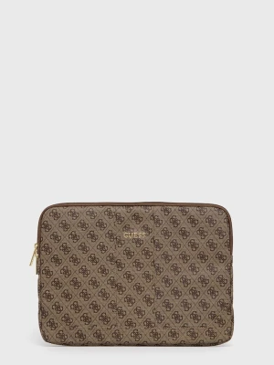 Guess Pokrowiec na laptopa brązowy